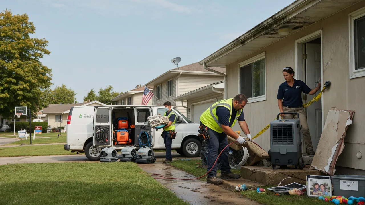 Water Damage Restoration in Chattanooga, OK near me